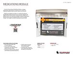 Medications Module - Product Information Sheet