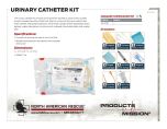 Urinary Catheter Kit - Product Information Sheet