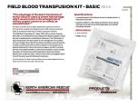 Field Blood Transfusion Kit - Basic - Product Information Sheet