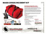 Mass Crisis Incident Kit Product Information Sheet