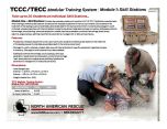TCCC TECC Modular Training System - Module One: Skill Stations Product Information Sheet
