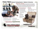 TCCC TECC Modular Training System - Module Three: Extraction - Product Information Sheet