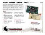 USMC HyFin Chest Seal Combo Pack Product Information Sheet
