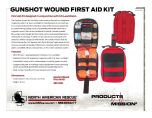 Gunshot Wound First Aid Kit Product Information Sheet