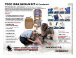 TCCC IFAK Skills Kit – All Combatant Product Information Sheet