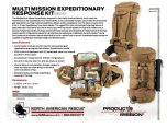 Multi Mission Expeditionary Response Kit - MMERK - Product Information Sheet
