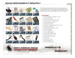 Squad Responder Kit ReSupply Product Information Sheet
