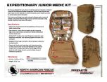 Expeditionary Junior Medic Kit - EJMK - Product Information Sheet