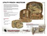 Utility Pouch Multicam - Product Information Sheet