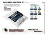 USCG Boat Response Aid Kit - Resupply - Product Information Sheet