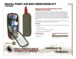 Naval First Aid Box Response Kit - Trainer - Product Information Sheet