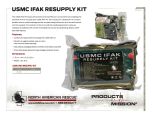 USMC IFAK Resupply Kit - Product Information Sheet