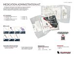 Medication Administration Kit - Product Information Sheet