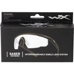 Wiley X Saber Advanced Ballistic Glasses - Clear Lens