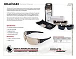 bollé SILEX Tactical Glasses - Product Information Sheet