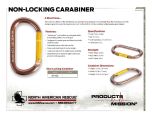 Non-Locking Carabiner PIS