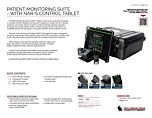 Patient Monitoring Suite - With NAR-S Control Tablet - Product Information Sheet