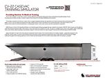 CV-22 CASEVAC Simulator - Product Information Sheet