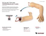 TOMManikin Left Arm - Uninjured - Product Information Sheet