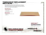 Tommanikin Replacement Neck Skins - Non-Bleed PIS