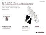 TechLine Trauma TOMManikin / TAMIKin Spare Connectors - Assorted - Product Information Sheet