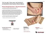 Techline Trauma Wearable Evisceration (Non-packable) - Product Information Sheet
