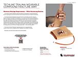Techline Trauma Wearable Compound Fracture Arm - Product Information Sheet
