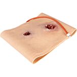 Techline Trauma Wearable Leg Wound Simulator - GSW
