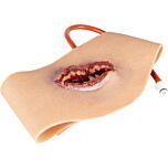 Wearable Neck Wound Simulator