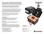 Gunshot Wound in a Box Simulator - Product Information Sheet