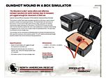 Gunshot Wound in a Box Simulator - Product Information Sheet