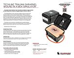 Shrapnel Wound In A Box Simulator - Product Information Sheet