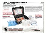 TrueClot® Bleeding Control Kit Simulator (1 GSW - 1 LACERATION) - Product Information Sheet