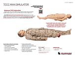 TCCC Man Simulator - Product Information Sheet