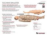 TCCC Man Simulator - Product Information Sheet