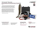 TechLine Trauma Bleeding Intervention Trainer - GSW - Product Information Sheet