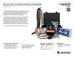 Bleeding Intervention Trainer - Shrapnel - Product Information Sheet