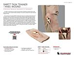 SMRT Task Trainer - Knee Wound - Product Information Sheet