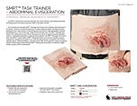 SMRT Task Trainer - Abdominal Evisceration - Product Information Sheet