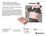 SMRT Task Trainer - Sucking Chest Wound - Product Information Sheet