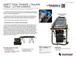 SMRT TASK TRAINER - TRAUMA TABLE - LITTER VARIANT - PRODUCT INFORMATION SHEET