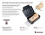 Techline Trauma Cric in a Box Simulator - Product Information Sheet