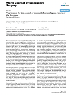 Tourniquet Studies: Tourniquet Review