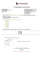 Bear Claw Nitrile Gloves EU Declaration of Conformity  