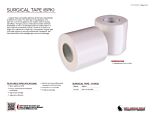 Surgical Tape - Product Information Sheet