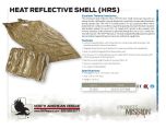 Heat Reflective Shell Product Information Sheet
