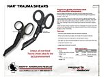 NAR Trauma Shears Product Information Sheet