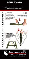 Litter Stand Instructions