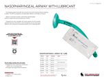 Naso w Lube - Product Information Sheet