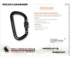 ROCKD Carabiner Product Information Sheet
